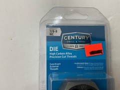 Century Drill & Tool Co. hex die 7/8-9 NC #98217 made in Japan