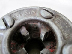 Ridgid Tools No. 12R Manual Ratcheting Threader 3/8&Prime; Die Head Made in USA