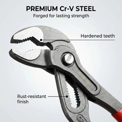 10-Inch Groove Joint Plier, Adjustable Pliers Multi-Purpose Water Pump Pliers&hellip;