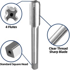 Burkit 3/4&Prime;-16 UNF Tap and Die Set Left Hand, 3/4 x 16 UNF Machine Thread Tap&hellip;