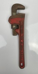 RIDGID 10 in. Straight Pipe Wrench for Heavy-Duty Plumbing