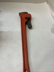 Pittsburgh 24&Prime; Steel Wrench -Straight
