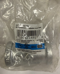 Stz Galvanized Malleable iron Tee 3/4 &ldquo;-313 T-34 / 502086