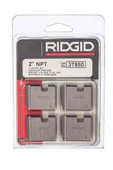 37825 1/2&Prime; 12R NPT Ridgid Alloy Pipe Threading Dies Set 4 USA