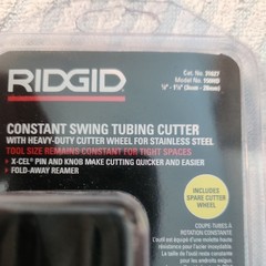 RIGID 150 Constant Swing Tubing Cutter, 1/8-inch to 1-1/8-inch Tube Cutter