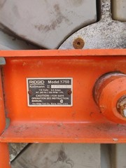 RIDGID Kollmann K-750 Drain Cleaning Machine 115V Heavy Duty Tested Works