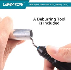 LIBRATON Copper Pipe Cutter 3/16&Prime;-1-1/8&Prime;, Mini Tubing Cutter, Copper Cutter | Pi