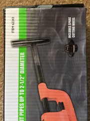 New No.2 Pipe Cutter, Cuts up to 2-1/2&Prime; By PITTSBURGH