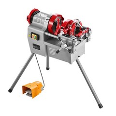 Electric Pipe Threader Machine 750W 28RPM Threading Cutter for 1/2&Prime; to 2&Prime; Pipes