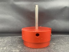 Gohelper 3/8 Inch Hex Shaft Pvc Pipe Reamer 3 Inch Head Aluminum Red