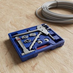 PEX Pipe Tool Long-Lasting Manual Pipe Press Tool Multi-Die Set for Installers
