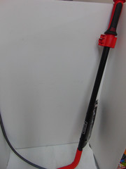 6 Foot Toilet Auger Manual or Drill Powered Closet Auger with Bulb head