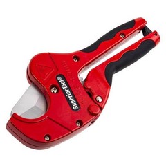 Superior Tool 37118 Steel Black/Red Ratcheting Pipe Cutter 1-5/8 Dia. x 10 L in.
