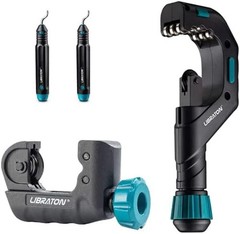 Libraton Tube Cutter, Mini Tubing Cutter, Heavy-duty Pipe Cutter with Deburring