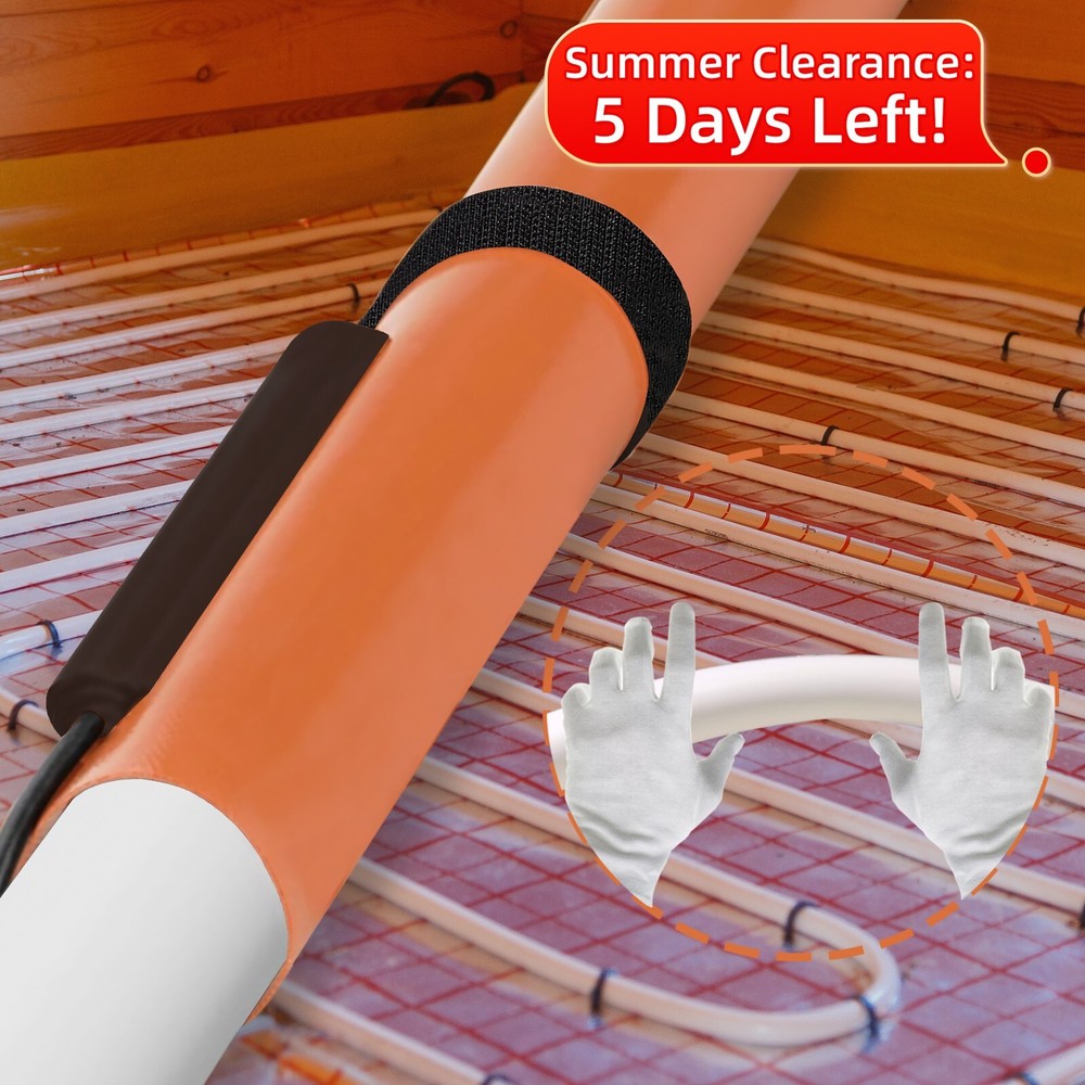 PVC Conduit Warmer &ndash; &frac12;&rdquo;-1&frac12;&rdquo;, 200W, 120V Discount 30%