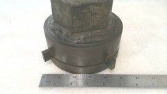 LARGE INDUSTRIAL PIPE THREADER 3-1/2&Prime; DRIVE WITH 4 9/16&Prime; 12 NC DIE INSERTS