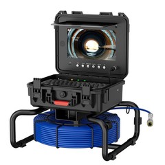 Pipe Inspection Camera Drain Sewer Camera w/ 512hz Locator Self Leveling 30M 10&Prime;
