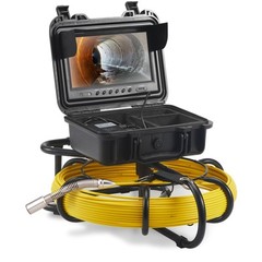 VEVOR 9&Prime; 50M Waterproof Drain Sewer Camera Endoscope Pipeline Inspection Camera
