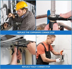 Multi-Functional Angle Stop Wrench Kit &ndash; Versatile Alloy Steel Plumbing Tool