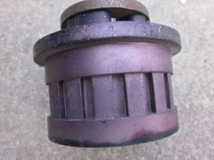 TOLEDO CHUCK DIE HEAD ALUMINUM SHAFT SIZE 3/8 in aluminum housing No 12