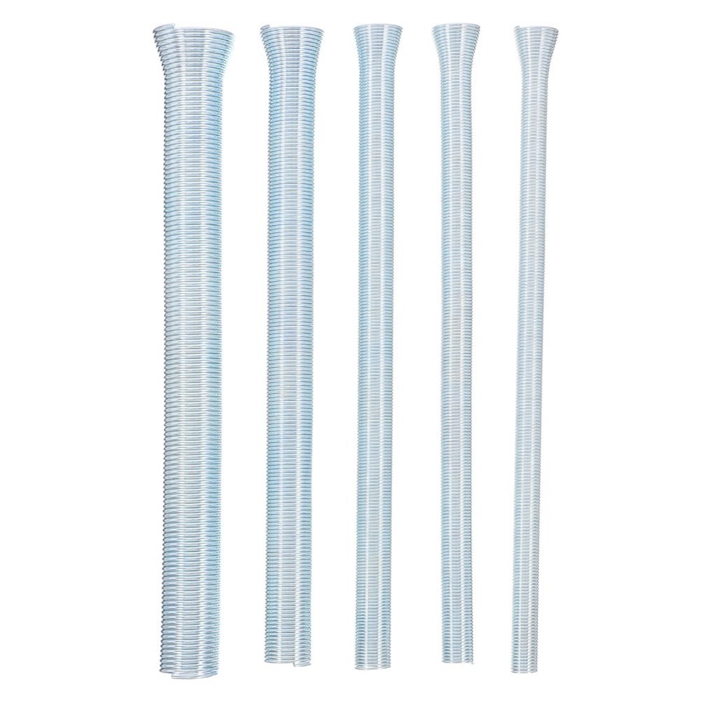 5Pcs Handheld Tubing Bender Silver Carbon Steel for Multi Purpose Bending