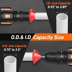 PVC Deburring Tool for Smooth Pipe Connection