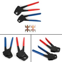 2 Pex Crimper 1/2&Prime; And 3/4&Prime; Plumbing Crimping Gonogo Angle Gauge Tools Combo