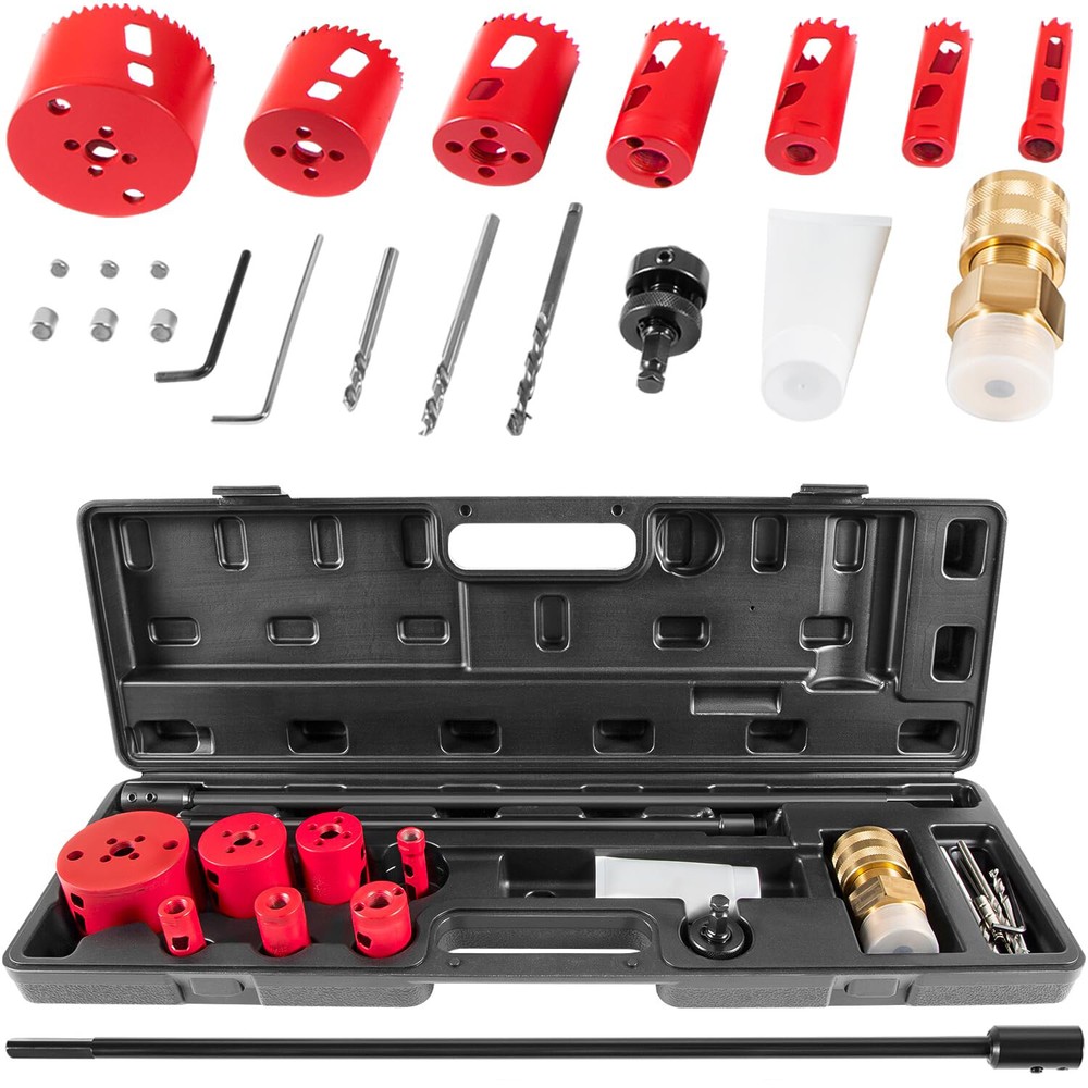 Mechanical Hot Tapping Machine Kit DM3MECH for NPT with Hole Saws Arbor 300 PSI