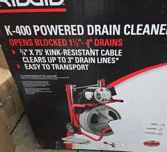 Ridgid K-400 Complete Drain Cleaning Machine