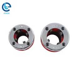 BSPT Pipe Threader 7 Size W/ Handle Pipe Threader Threading 3/8&Prime; To 2&Prime; Dies Set