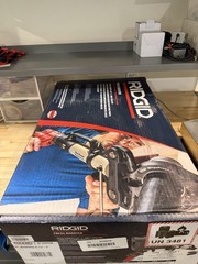 RIDGID 60638 2-1/2&Prime; to 4&Prime; MEGAPRESS JAW KIT & PRESS BOOSTER W/ CARRYING CASE NEW