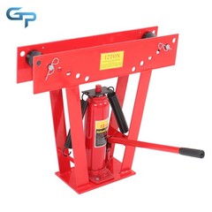 12 Ton Tubing Bender Manual Hydraulic With 6 Dies Copper Exhaust Pipe Bender