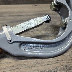 Large Gould Imperial Hi-Duty 2-4&Prime; Adjust-O-Matic Pipe Tubing Cutter 406-FA USA