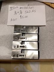 Oster Threading Dies 1/4&3/8