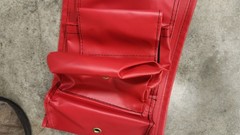 Burndy Estex 1861 Lineman Inline Crimper Compression RED Tool Holder Bag NEW USA