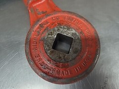RIDGID D223 Pipe Threader Head Ratchet Wrench 1&Prime; Square Drive