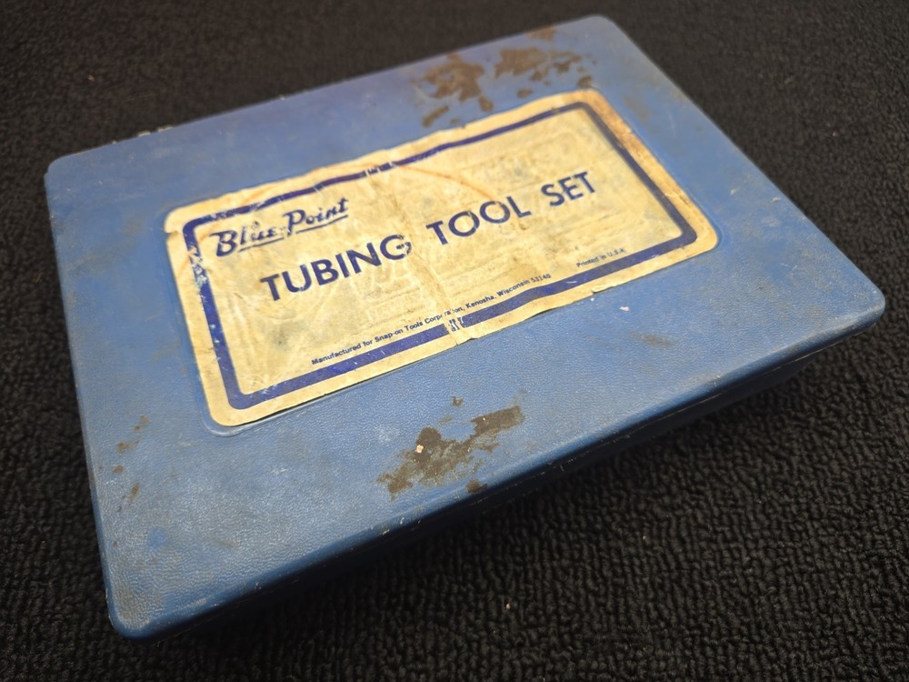 Blue Point Double Flaring Tubing Tool Set TF-528-C Made For SNAP-ON TOOLS CORP.