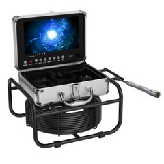 23mm WIFI Drain Sewer Camera Pipe Inspection Camera DVR 16GB 9&rdquo; Monitor 50M