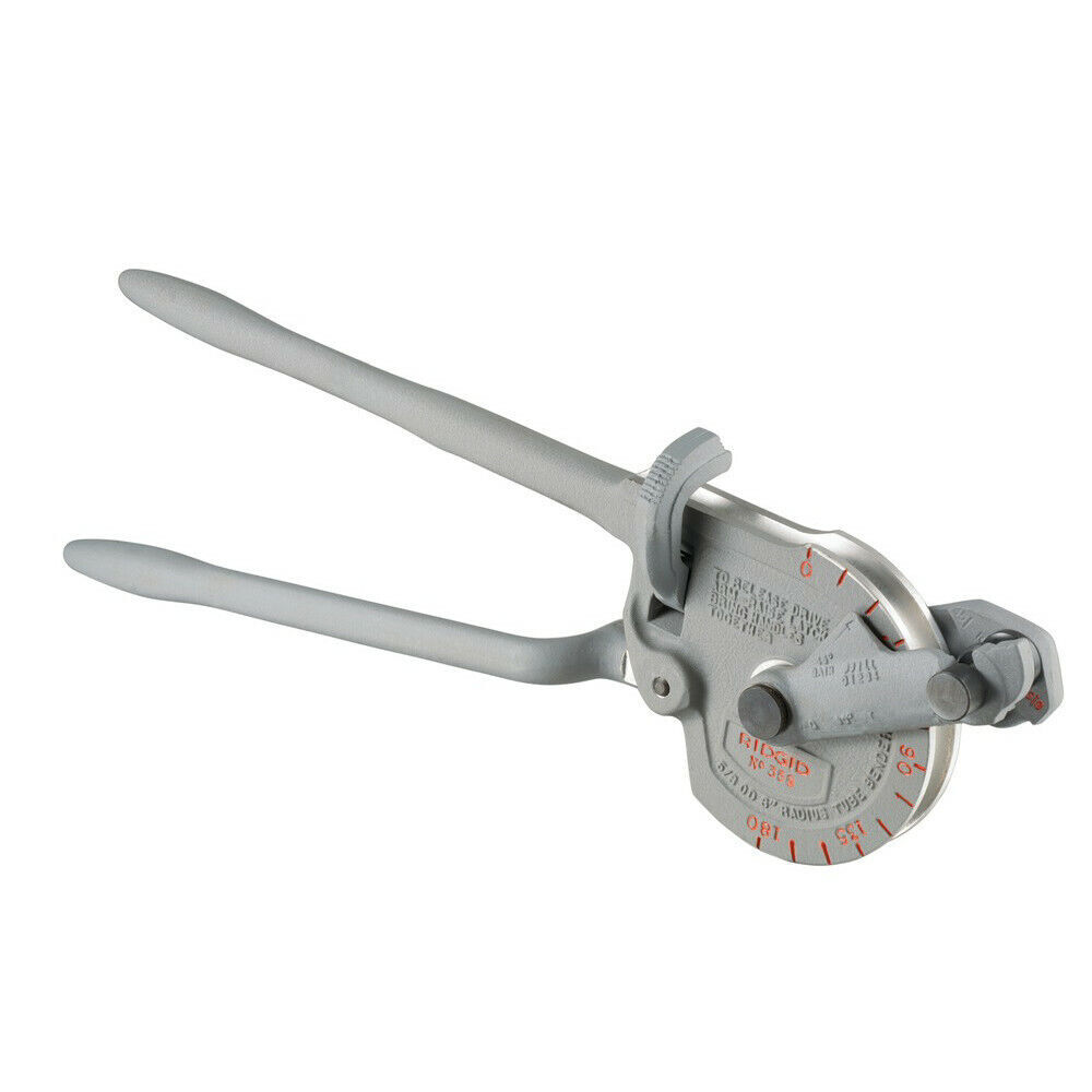 RIDGID 368 Geared Ratchet Tube Bender &ndash; 35175 (Gray)