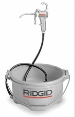 Ridgid Oiler No 318 Bucket with Hand Pump Gun for Pipe Threader 300 535 700