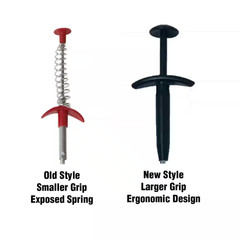 24 In. Ergonomic Handle, Flexible, 4 Claw Pick-Up Tool, Jewelry Retriever, Clog