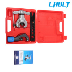 LABLT Eccentric Flaring Tools Set & 45&deg; Tube Cutter Kit for 7 Dies 3/16&Prime;-3/4&Prime;