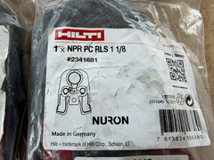 Hilti Press Jaws HVAC Set 6 NPR PC RLS 3/8&Prime; to 1 1/8&Prime; For Pipe Press Tools