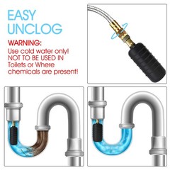 Drain Cleaning Bladder Unclogger Main Drain&Sewer Line,Water-Powered Clog Cle&hellip;