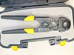 Apollo PEX Crimp Tool Kit w/ Case Cutter Go No-Go Gauge Multi Size Set NEW