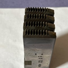 Genuine OSTER Dies X1 high speed steel 3/4&rdquo; N.C. BOLT
