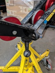 Max-Jax Pipe Stands, Vee, 2500 lb Capacity, 4 in to36 in Pipe, 30.5 in to 42.5 H