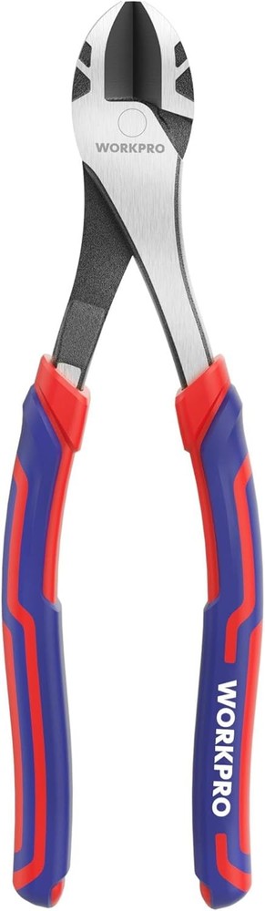 8 Inch High Leverage Diagonal Pliers, CRV Steel & Anti-Slip Handle | Heavy Duty