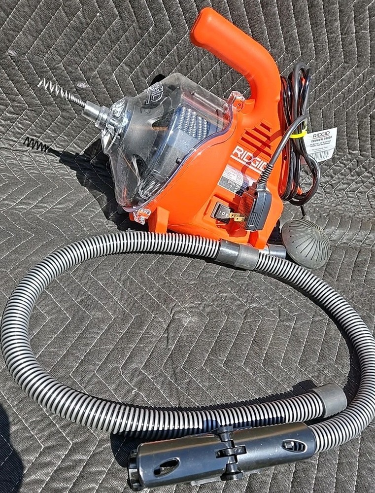 RIDGID PowerClear Drain Cleaning Machine &ndash; Red/Black