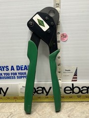AJ MCDONALD 1/2&Prime; PEX Ring Crimp Tool Soft Touch Adjustment 3 1/2&rdquo;-4&rdquo; W Jaws Butt